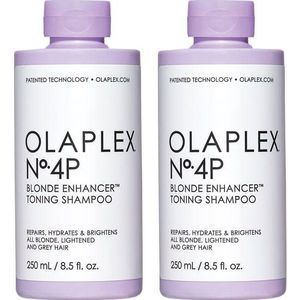 Olaplex Blonde Enhancer Toning Shampoo No. 4P Set 2 x 250 ml