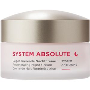 ANNEMARIE BÖRLIND SYSTEM ABSOLUTE BEPERKTE DESIGN Regenererende Nachtcrème + 2 geschenkzakjes 50 ml