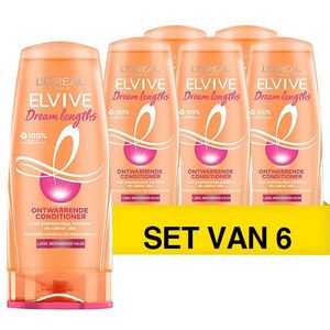 Aanbieding: L'Oreal Elvive Dream Lengths Conditioner (6 flessen - 200 ml)