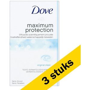 Aanbieding: Dove Deodorant Stick Maximum Protection Original (3 stuks - 45 ml)