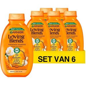 Aanbieding: Garnier Shampoo Loving Blends - Argan & Cameliaolie (6 flessen - 300ml)