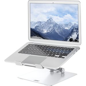 DESQ Laptopstandaard Aluminium Licht