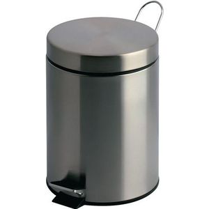 V-PART Pedaalemmer Mat chroom, 12 liter