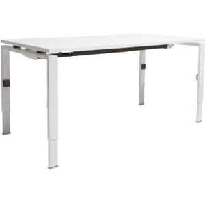 GB Linesto N4 Bureau 140 x 80 cm Wit Witte Poten