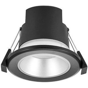 Sylvania Smart Inbouwarmatuur | Rond | Zwart | RGB + 2700-6500K | 4.5W