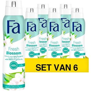 Aanbieding: Fa Deodorant Spray Fresh Blossom (6 flessen - 150 ml)