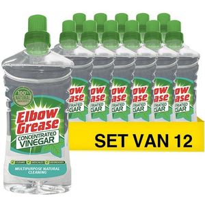 Elbow Grease - Schoonmaakazijn - 12x 750 ml - Multifunctioneel
