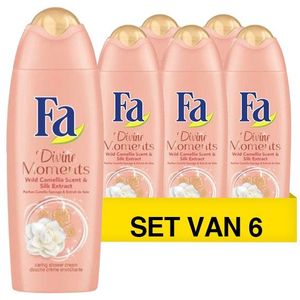 Aanbieding: Fa Douchegel Divine Moments (6 flessen - 250 ml)