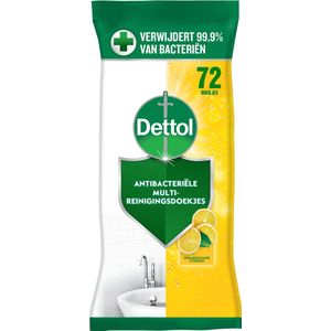 Reinigingsdoek Dettol desinfec citr/pk72