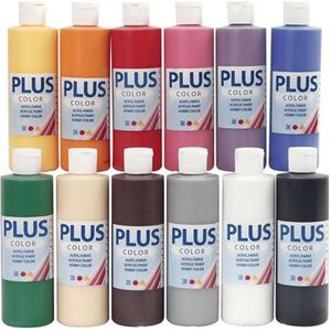 GB acrylverf, 250 ml, kleuren assorti