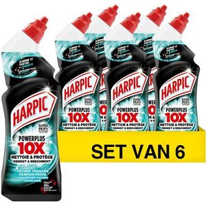 Aanbieding: Harpic Toiletreiniger Powerplus Hygiene (6 flessen - 750 ml)