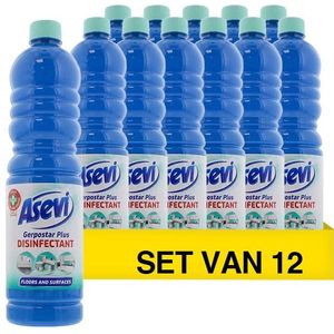 Aanbieding: Asevi desinfectie vloerreiniger (12 flessen - 1 liter)