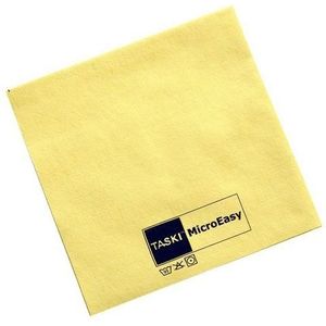 Taski Microvezel reinigingsdoek Geel, voor het sanitair