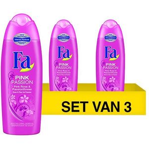 Aanbieding: 3x Fa douchegel Pink Passion (250 ml)