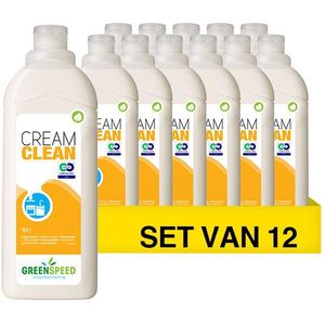 Aanbieding: Greenspeed Cream Clean (12 flessen - 1 liter)