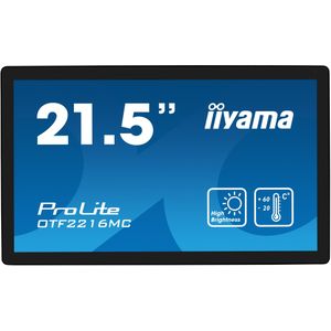 IIYAMA OTF2216MC-B1 21.5inch PCAP Bezel Free 10P Touch 1920x1080 UV-filter+AF+AG coating DisplayPort