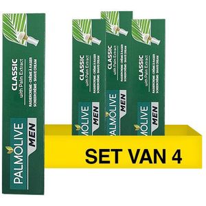 Aanbieding: 4x Palmolive for men Classic scheercrème (100 ml)