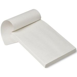 Schrijfblokken - Blanco - 67,5 x 110 mm - Verpakking van 50 Stuks