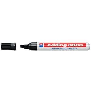 edding 3300 Permanent Marker Beitelvormig 1 - 5 mm Zwart