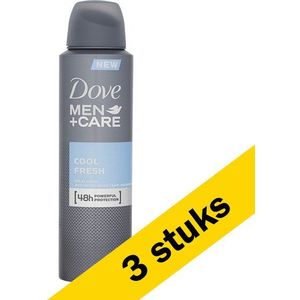 Aanbieding: Dove Men+Care Deodorant Spray Cool Fresh (3 stuks - 150 ml)