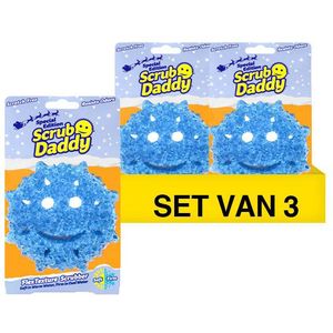 Aanbieding: 3x  Scrub Daddy | Special Edition Kerst | sneeuwvlok spons