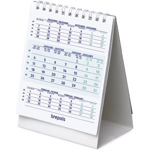 Brepols Driemaandskalender Tafelmodel 130 x 105 mm