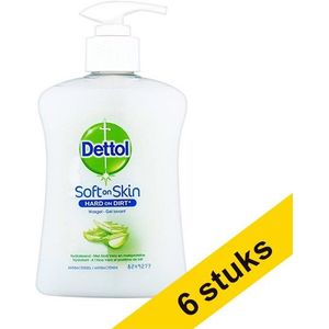 Aanbieding: 6x Dettol handzeep Aloe Vera (250 ml)
