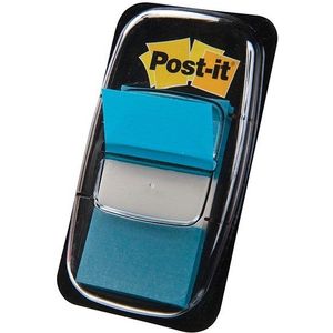 Post-it Index 25x43 lichtblauw/pak 50