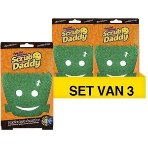 Aanbieding: 3x  Scrub Daddy | Special Edition Halloween | Frankenstein spons