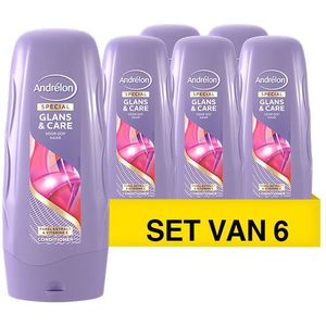 Aanbieding: Andrélon conditioner Glans & Care (6 x 300 ml)