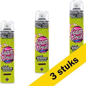 Aanbieding: 3x Muc-Off Foam Fresh | Kledingreiniger motor | 400 ml