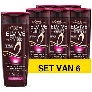 Aanbieding: L'Oreal Elvive Full Resist Shampoo (6 flessen - 250 ml)
