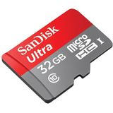 SanDisk - Ultra MicroSDHC UHS-I-kaart - 32GB - Klasse 10 - A1