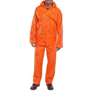 B DRI Nylon B-Dri Regenpak oranje L