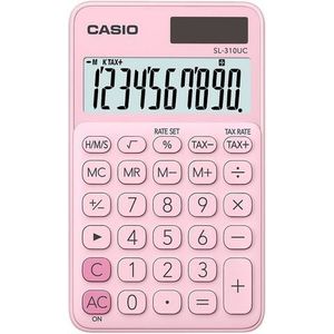 Casio SL-310UC Rekenmachine 10-cijferig Display  - Roze