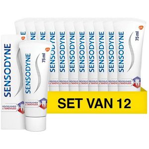 Aanbieding: Sensodyne Tandpasta Gevoeligheid & Tandvlees (12 tubes - 75 ml)