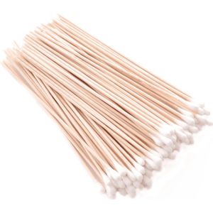 GB Products Wattenstaafje 15cm Hout (1 pak 100 stuks)