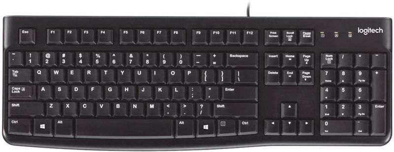 Logitech Keyboard K120 for Business toetsenbord USB Slovaaks Zwart