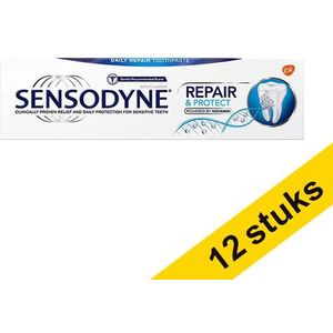 Aanbieding: 12x Sensodyne Repair & Protect extra fresh tandpasta (75 ml)