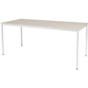 Schaffenburg Tavolo Tafel, 180 x 80 cm, Licht Eiken, Wit