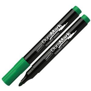 Staples DuraMark 2070 Permanent Marker Rond 3 mm Groen