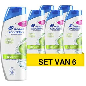 Aanbieding: Head & Shoulders Shampoo - Apple Fresh  (6 flessen - 400 ml)