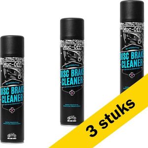 Generic Aanbieding: 3x Muc-Off Disc Brake Cleaner | Remschijf reiniger | 400 ml