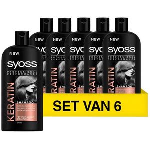 Aanbieding: Syoss Keratine Shampoo (6 flessen - 440 ml)