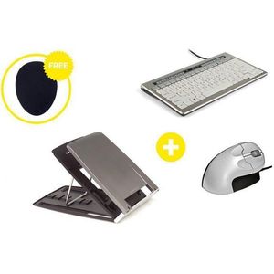 BakkerElkhuizen Homeworking Essentials Plus US/EUR met gratis mousepad