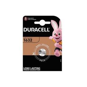 Duracell CR1632 3V Lithium knoopcel batterij 1 stuk