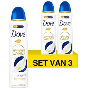 Aanbieding: 3x Dove deodorant spray Original (150 ml)