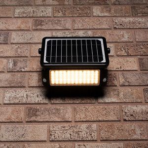 LED's Light Solar LED Schijnwerper met Bewegingssensor - 3 Standen - Draadloos - 1080 Lumen - Zwart