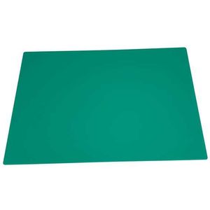 Gen.Brands Bronyl bureauonderlegger 60 x 42 cm transparant groen