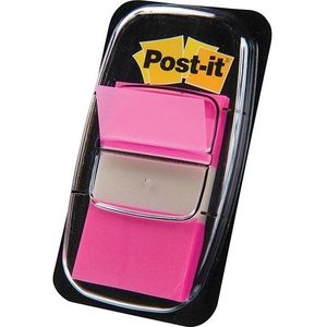Post-it Index 25x43 roze/pak 50